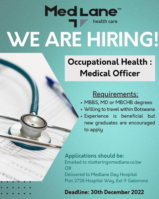 Healthcare Jobs In Botswana