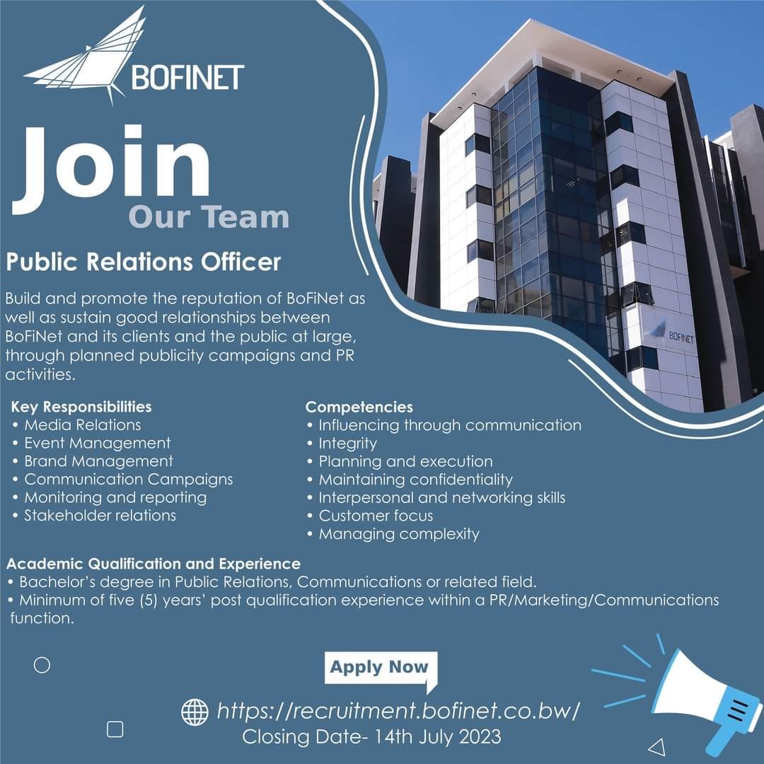 Public Relations Officer » Sky Jobs