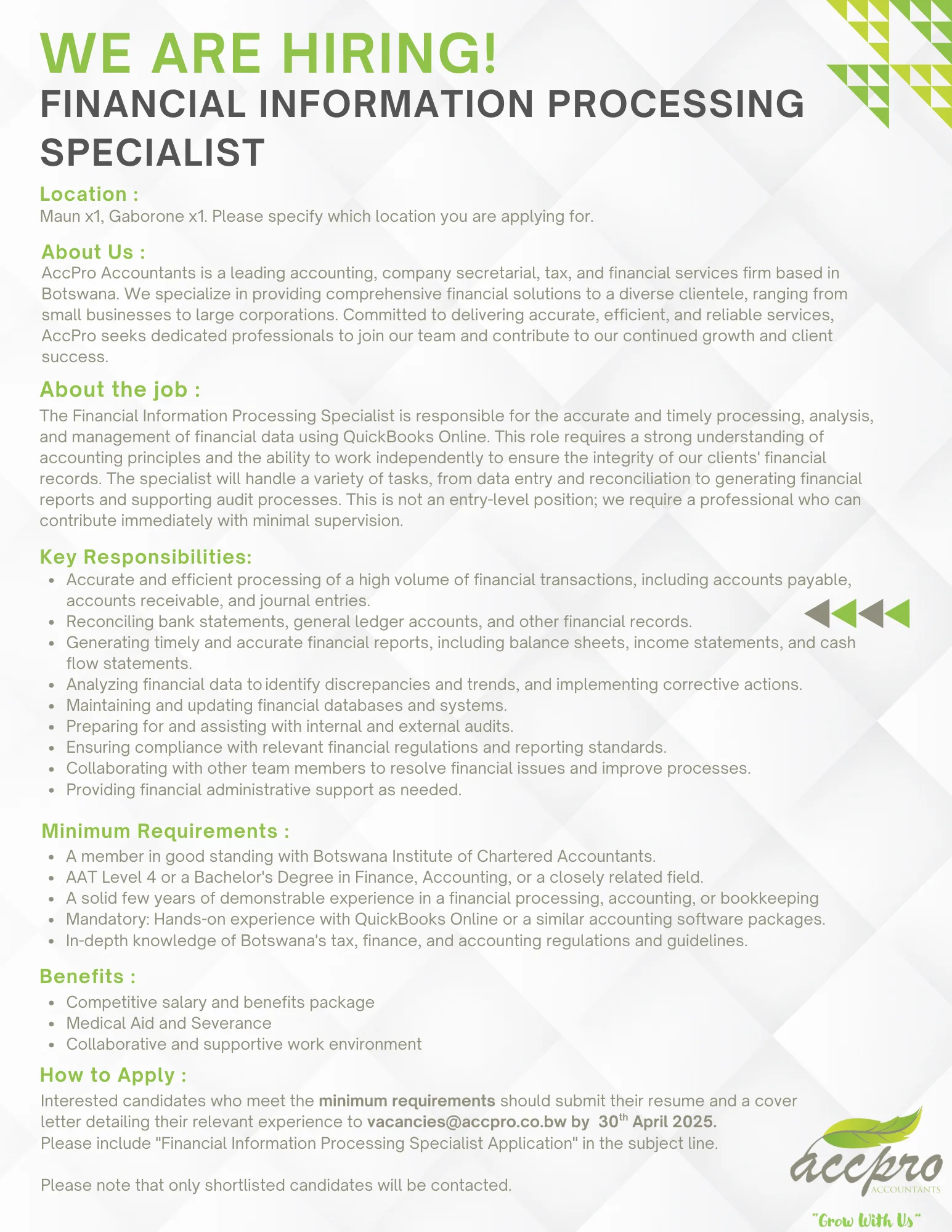 FIP 30th April ff3 » Sky Jobs